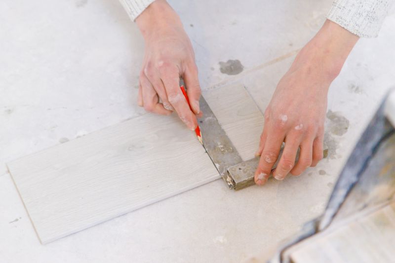 Travertine Tile Replacement detail